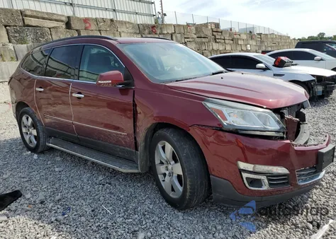 2015 Chevrolet Traverse Ltz z USA, uszkodzony, nr VIN 1GNKRJKD1FJ236400